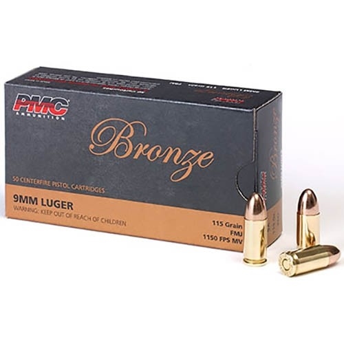 PMC | 9mm | 115 grain | Brass FMJ